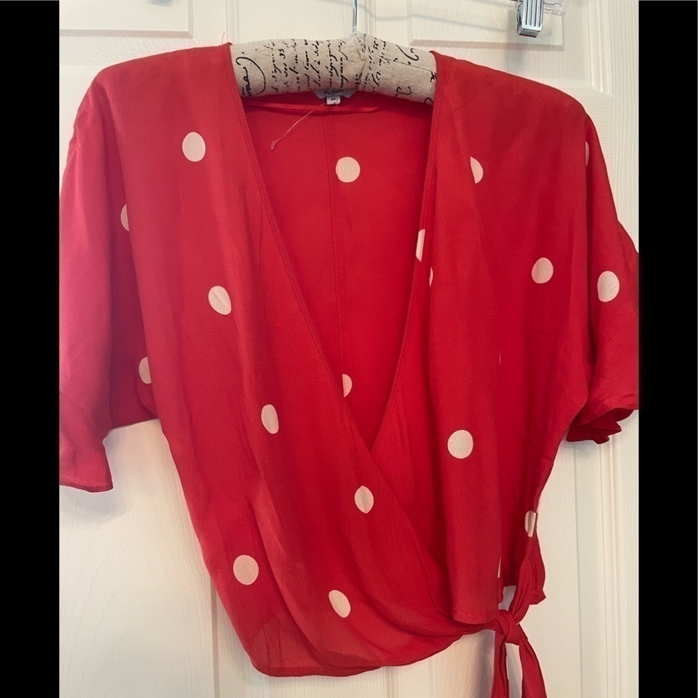 New - Rails blouse with ruffle sleeve